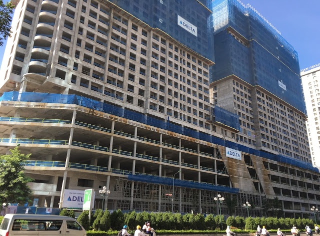 Dự kiến Golden Palm sẽ cất nóc trong tháng 10-2017