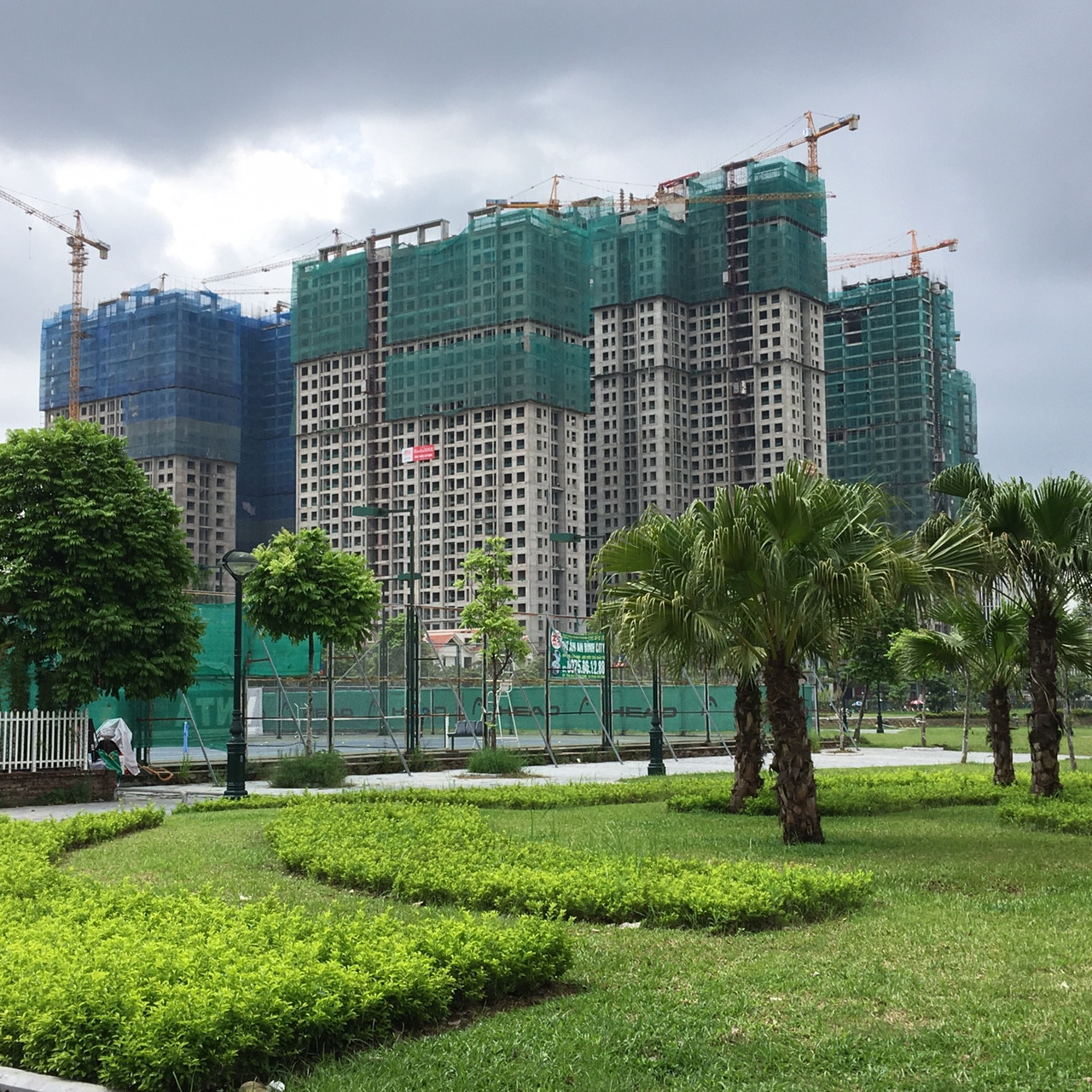 Tiến độ chung cư An Bình City tháng 10-2017