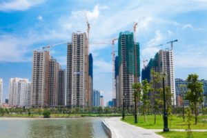 Toàn bộ dự án An Bình City đã được cất nóc