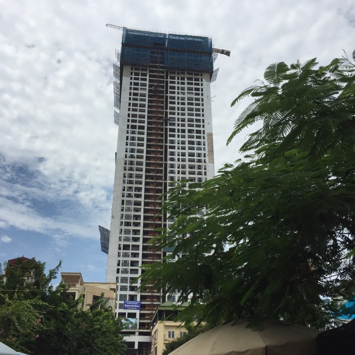 tiến độ chung cư hanoi landmark 51 tháng 09-2018