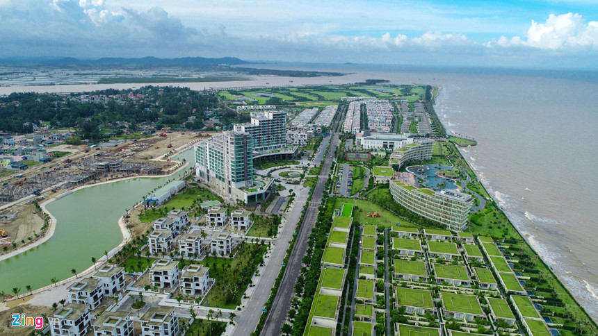 tiến độ flc sầm sơn 08-2017