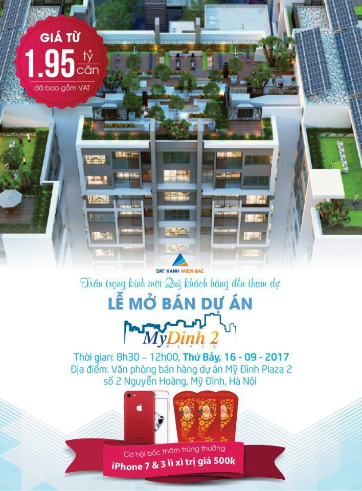 Lễ mở bán mỹ đình plaza 2 ngày 16-09-2017