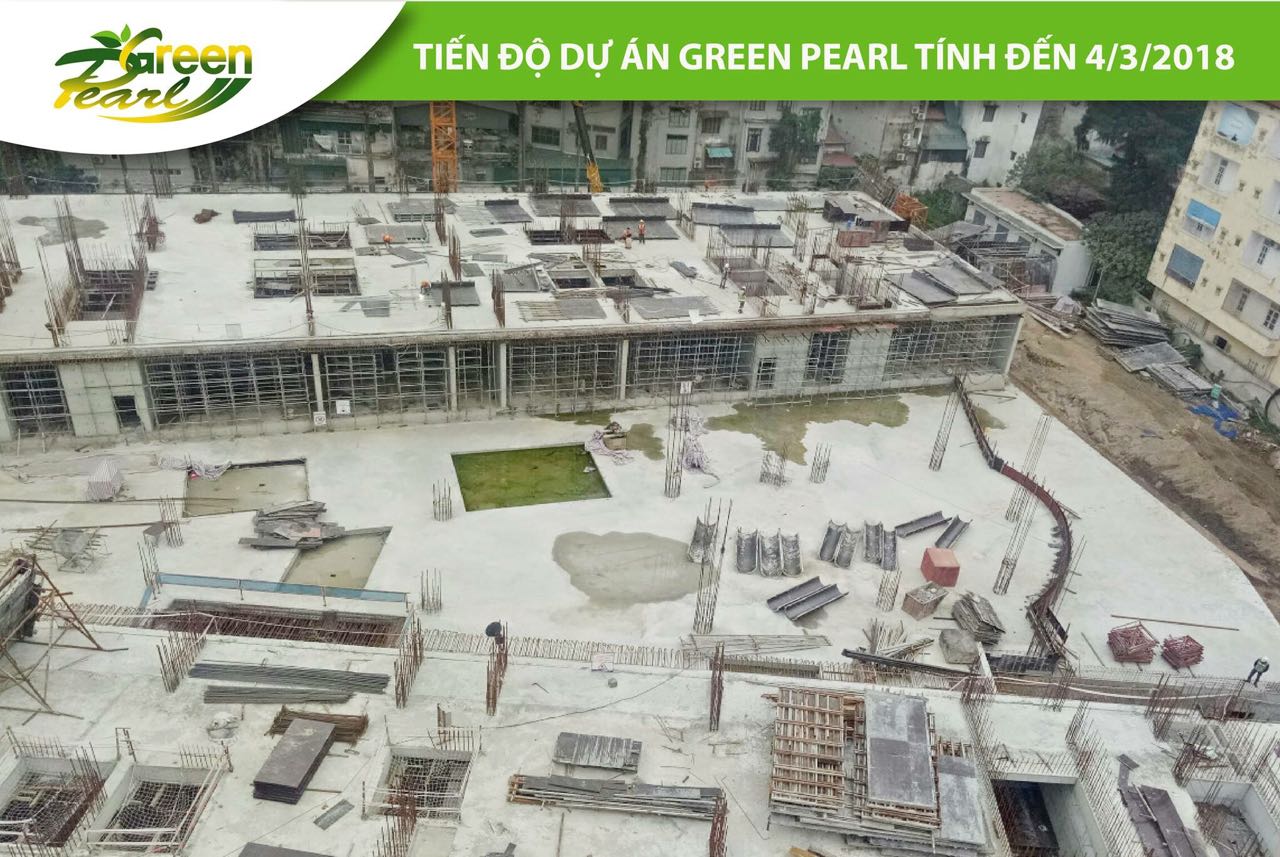 Tiến độ dự án Green Pearl 378 Minh Khai tháng 3 (4)