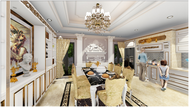 Nội thất dự án B4 Nam Trung Yên