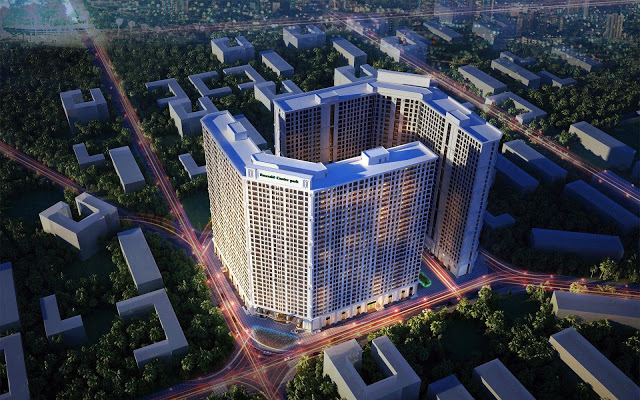 Phối cảnh tổng quan chung cư CT8 Mỹ Đình