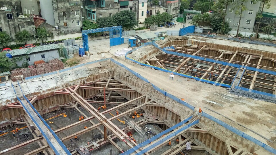 Tiến độ 378 Minh Khai đang hết sức gấp rút