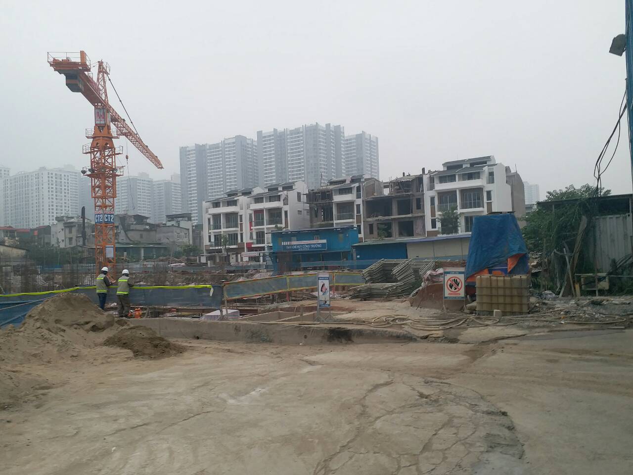 tiến độ dự án green pearl mới nhất