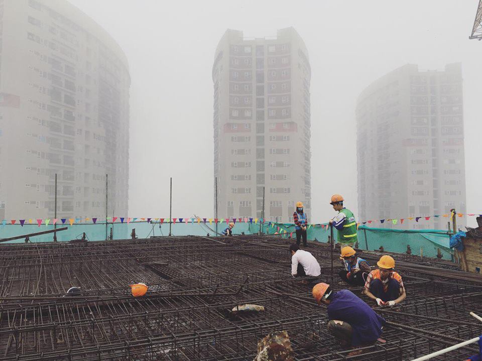 Dự án The K Park đã cất nóc, đang hoàn thiện