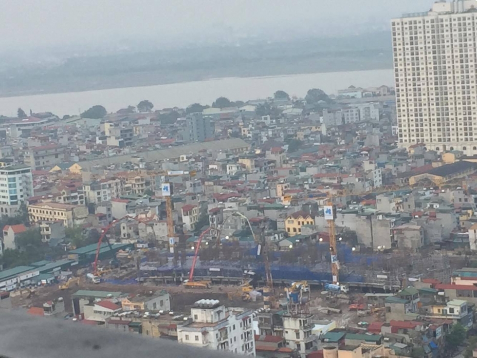 Tiến độ dự án Imperia Sky Garden tháng 04-2017