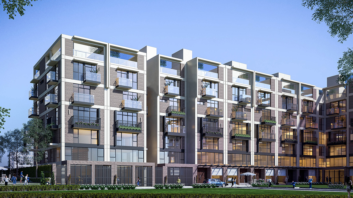 Phối cảnh liền kề The Terra 83 Hào Nam