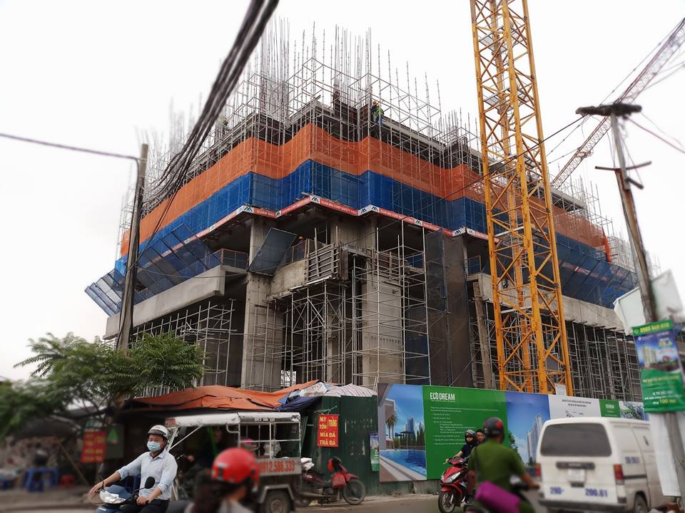 Tiến độ dự án Eco Dream Nguyễn Xiển ngày 14-04-2018