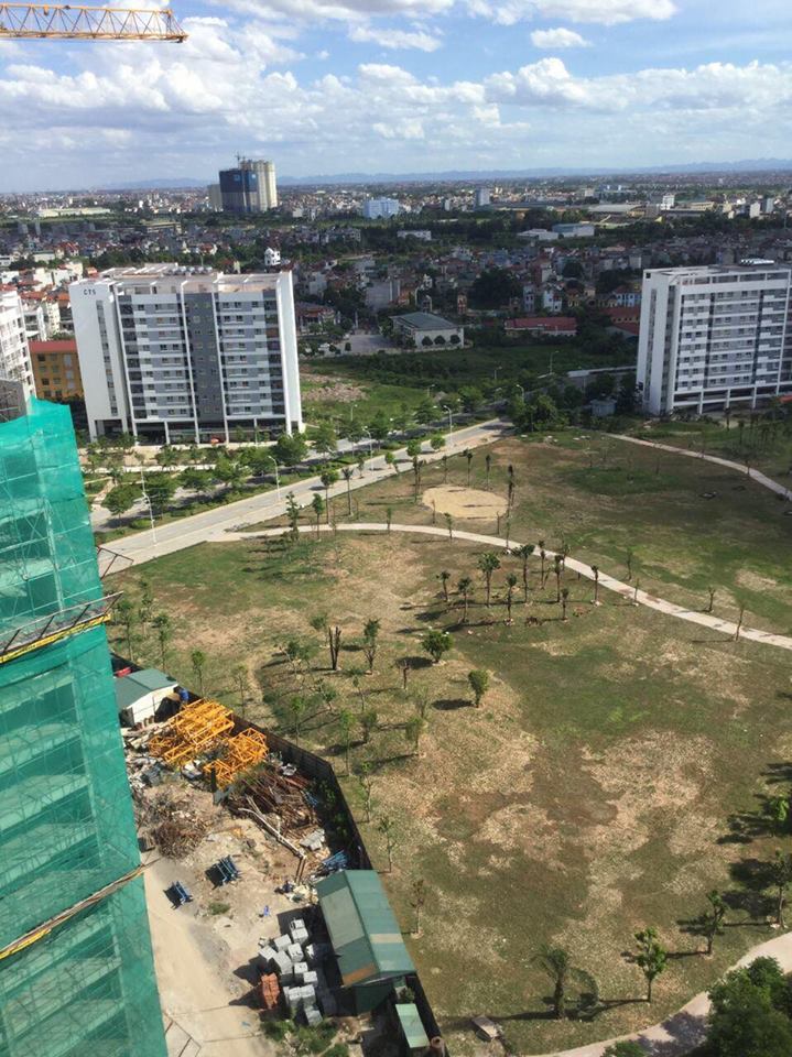 Góc view công viên 6 giác quan tại tòa Sakura