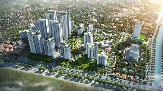 Hồng Hà Eco City với qui mô 16,7 ha được thiết kế bởi SunJin Hàn Quốc