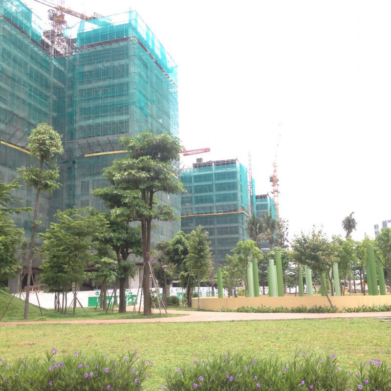 Tiến độ 3 tòa CT11 - CT12 - CT13 dự án Hồng Hà Eco City tháng 05-2018