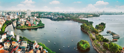 Khu vực Tây Hồ Tây có thể trở thành quần thể đạt chuẩn quốc tế trong tương lai