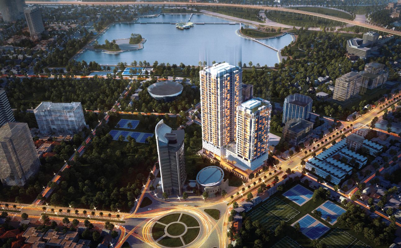 Lilaha Complex tổng quan dự án về đêm