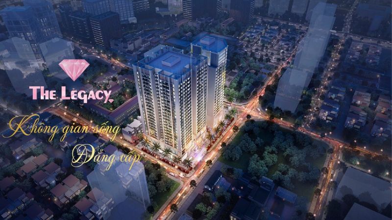 Phối cảnh chung cư The Legacy cao cấp nhất quận Thanh Xuân