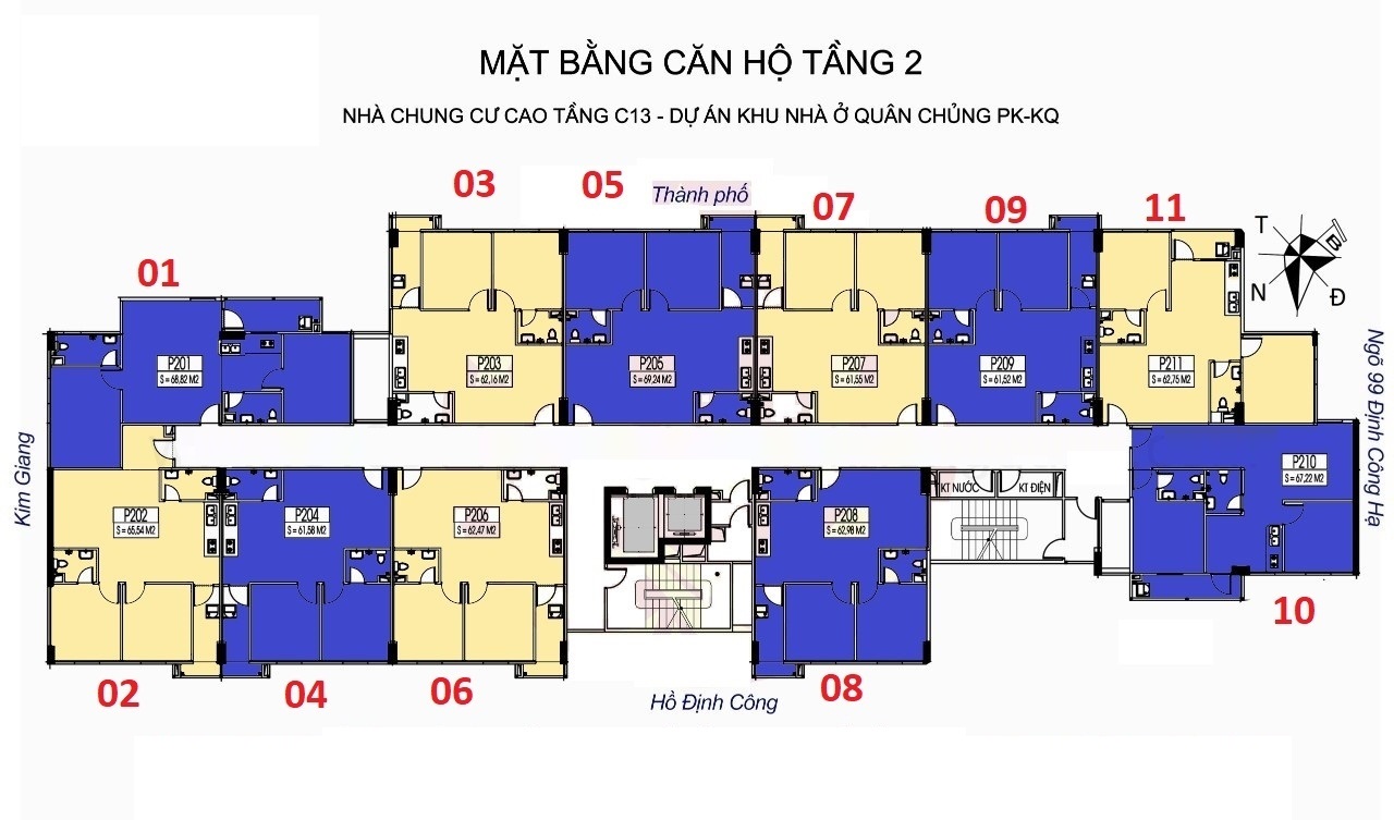 Chung cu C13 C14 Bo Quoc Phong 10