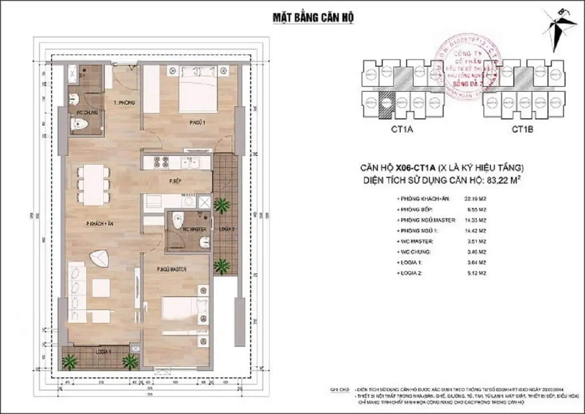 thiet ke can 06 CT1A CT1B chung cu thong tan